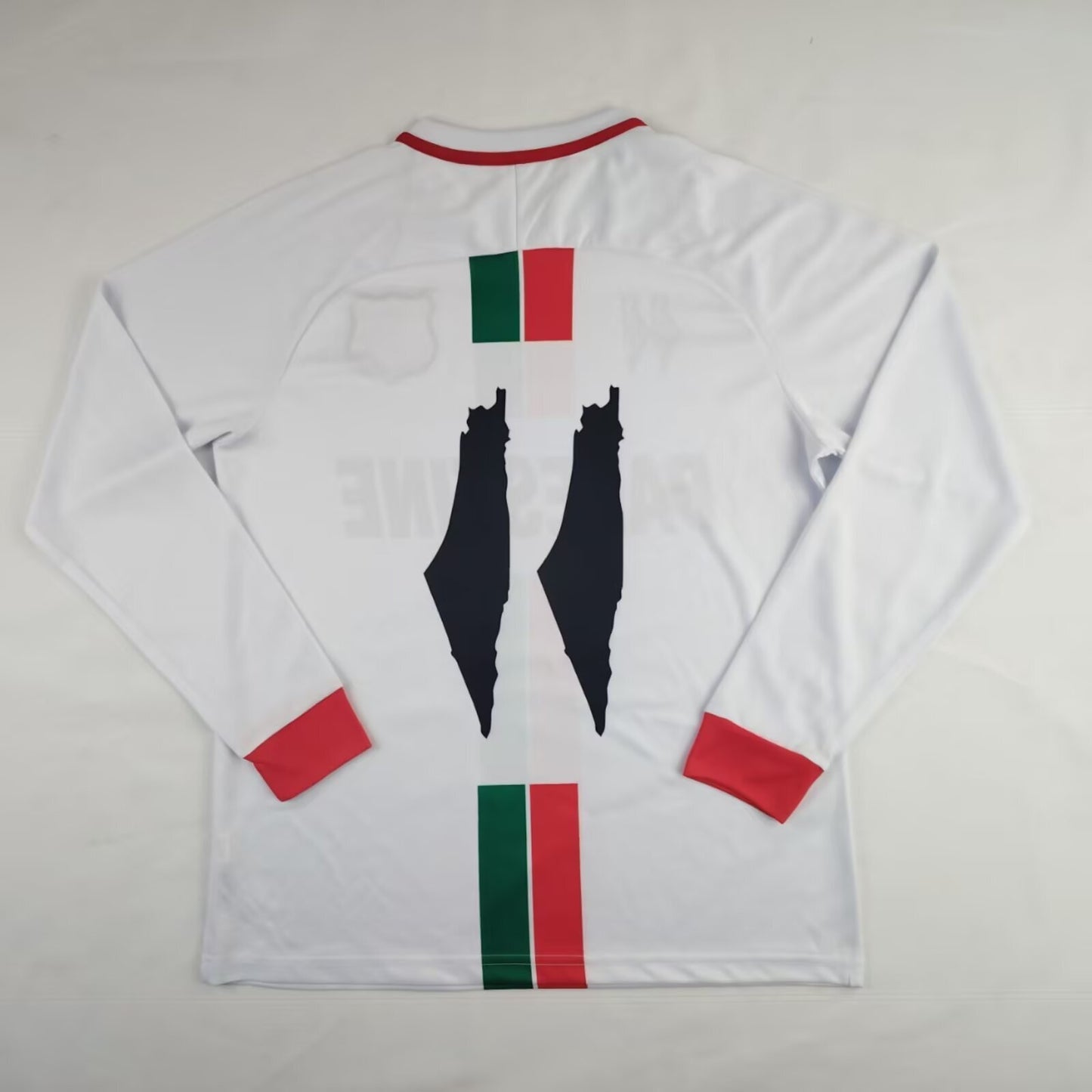White Palestine Jersey (Long Sleeve)