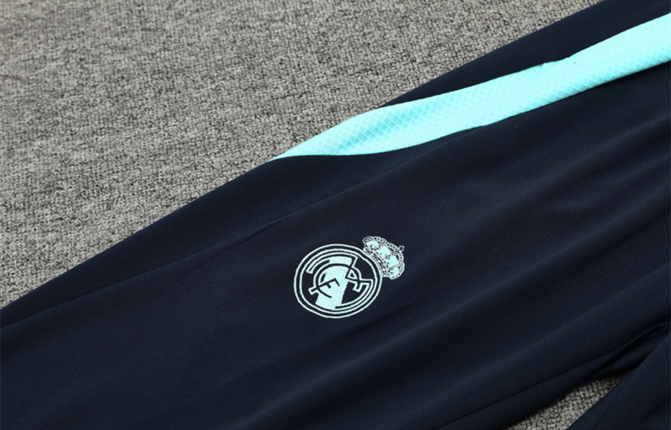 24/25 Real Madrid Light Blue Tracksuit