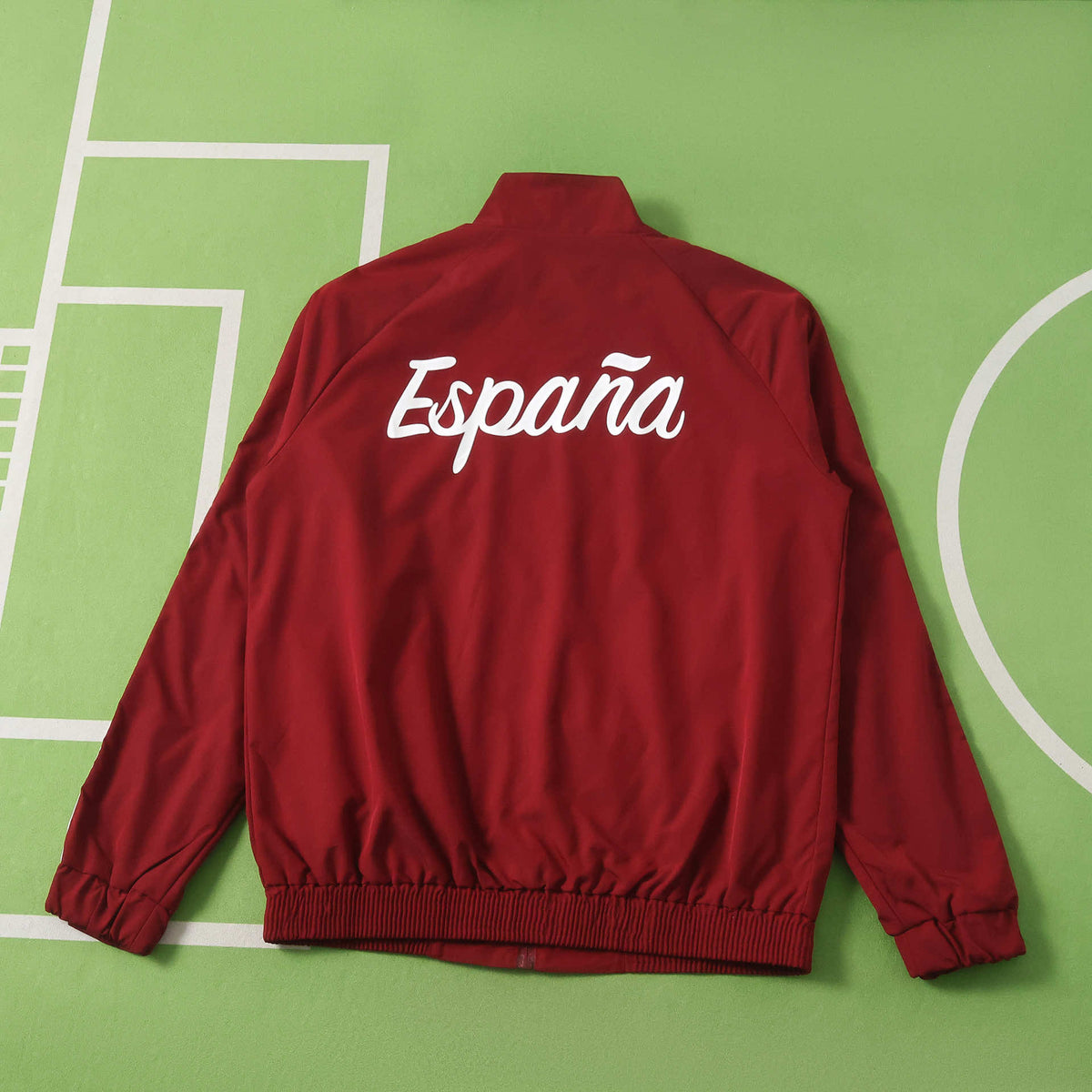 Spain Red Windbreaker