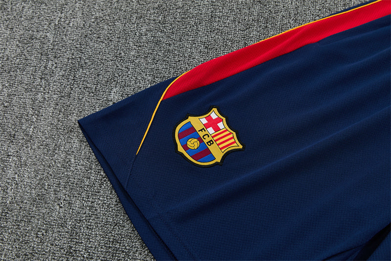 26/27 Barcelona Red/Blue Shorts Training Set