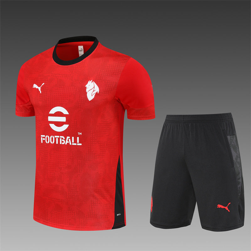 25/26 AC Milan Red Shorts Training Set