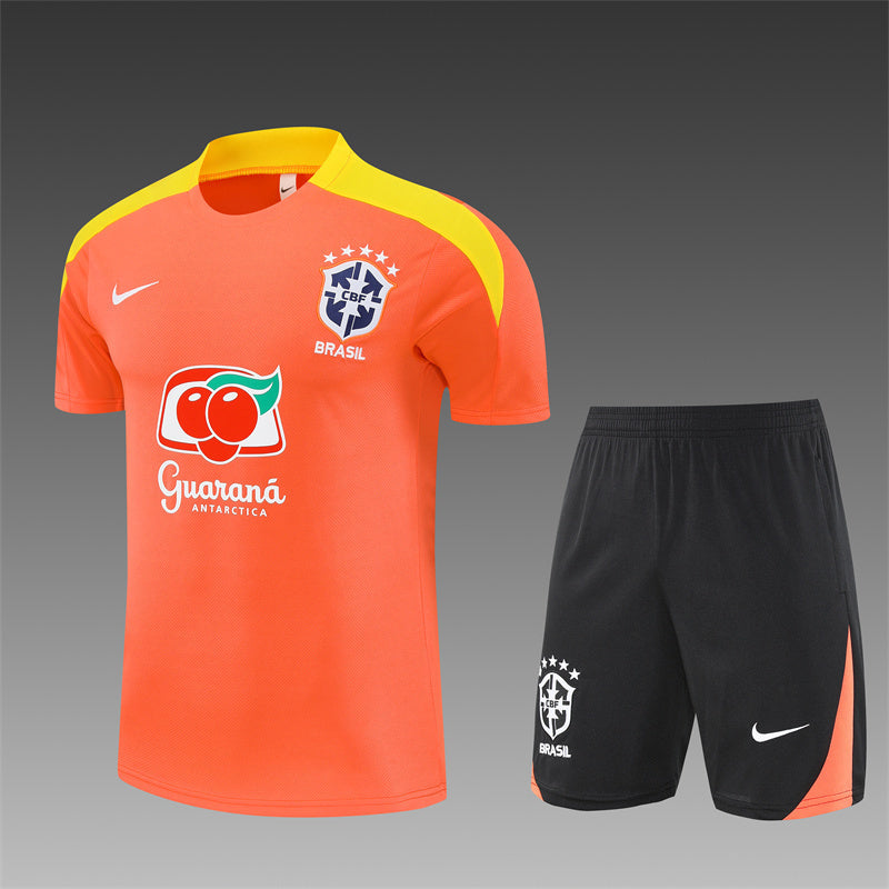 Brazil Orange Shorts Training Set