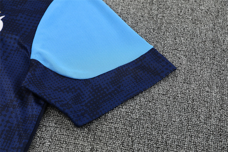 25/26 Olympic Marseille Blue Shorts Training Set