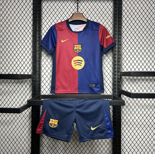 24/25 FC Barcelona Home Kids Kit