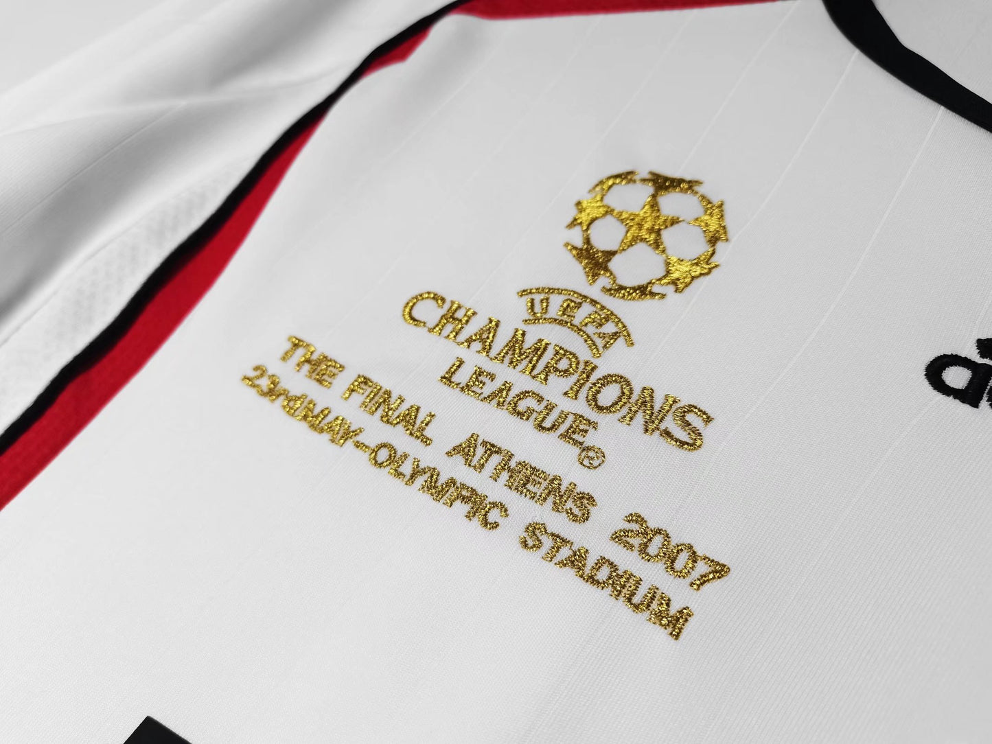 06/07 AC Milan Retro Away Jersey UCL Final Edition (Long Sleeve)