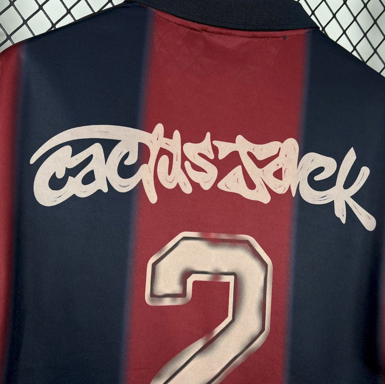 Barcelona x Travis Scott (Cactus Jack) Retro Jersey