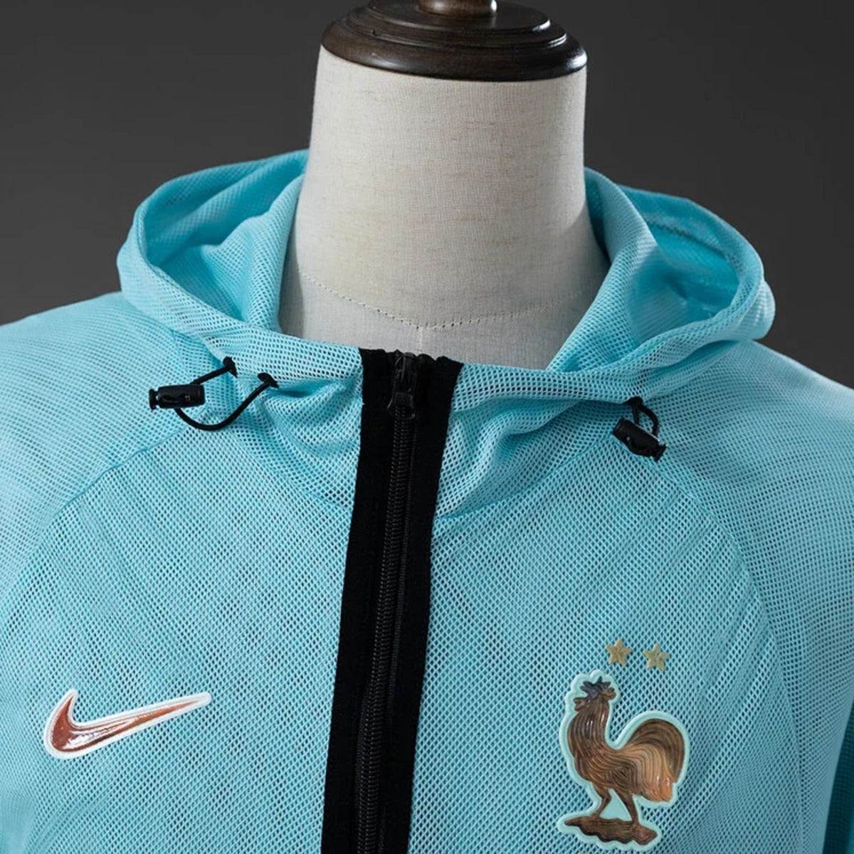 France Light Blue Windbreaker