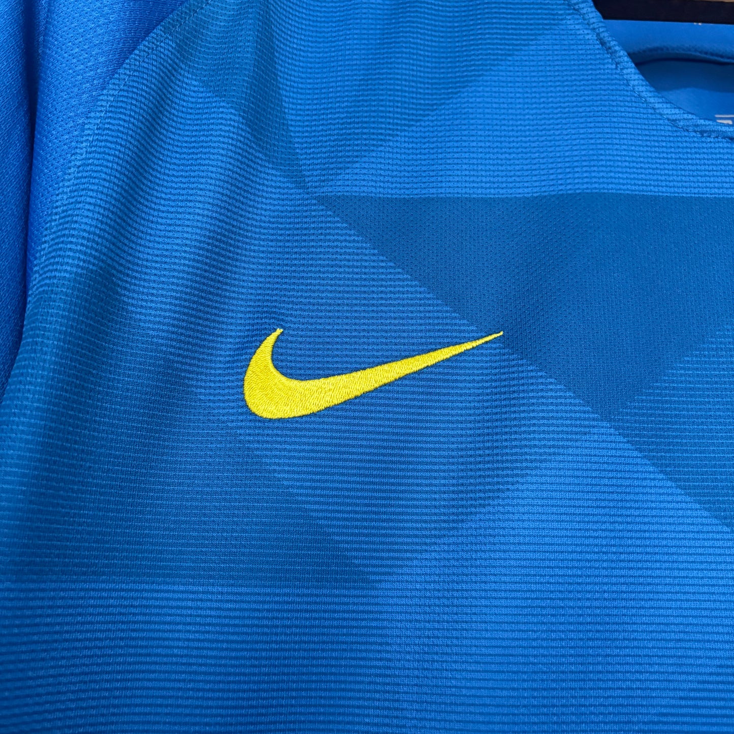 2018 Retro Brazil Away Jersey