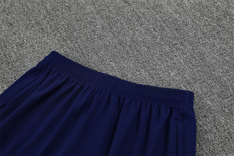 25/26 PSG Grey/Blue Shorts Training Set