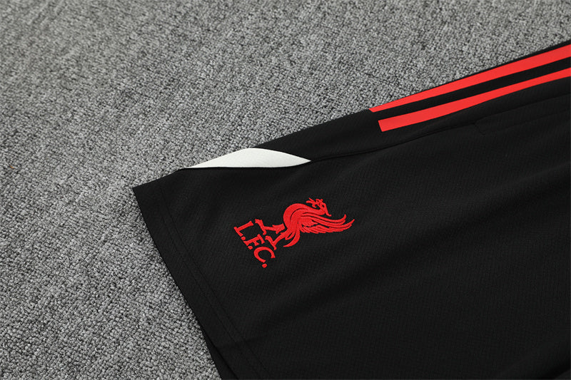 25/26 Liverpool Red/Black Shorts Training Set