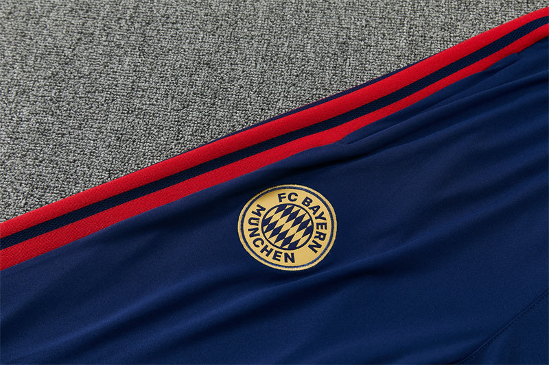 26/27 FC Bayern Munich Blue 1/4 Zip Tracksuit