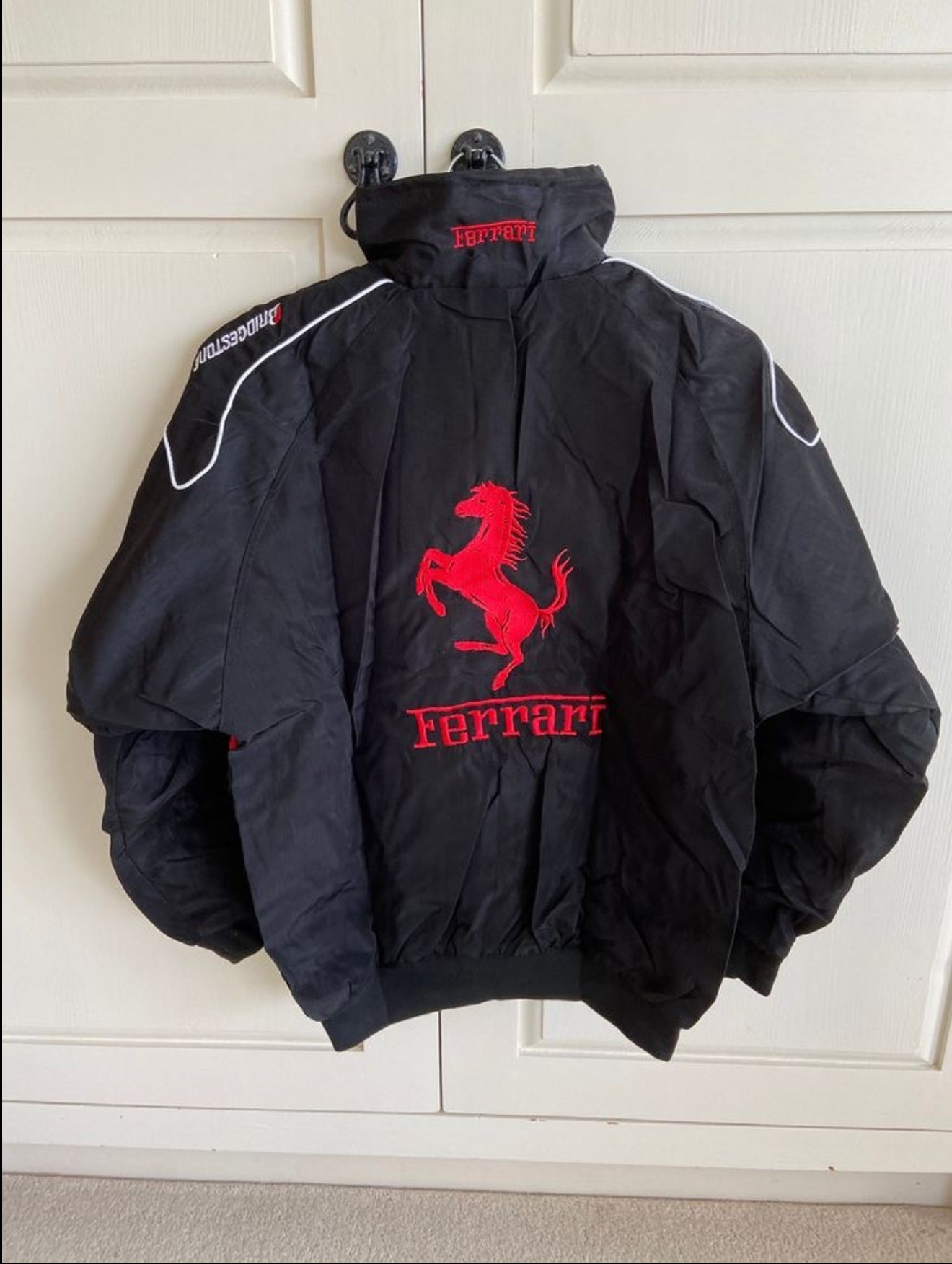 Ferrari Vintage F1 Racing Jacket (Black)