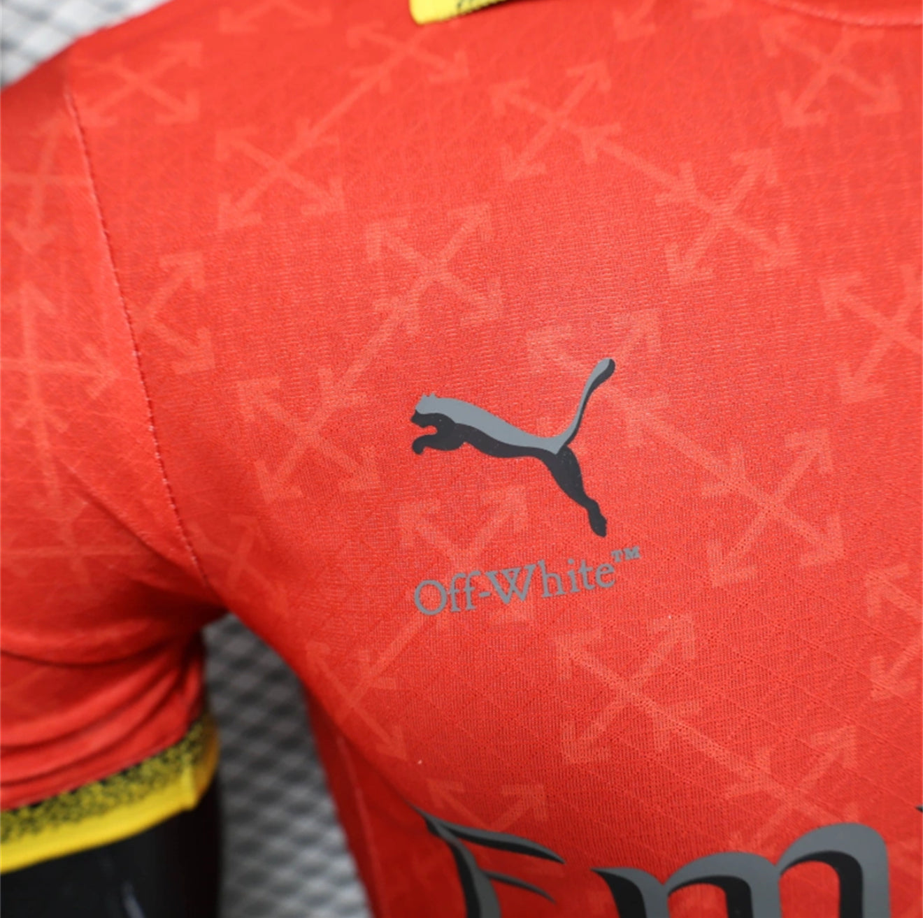 AC Milan x Off-White Red Jersey (Players Version)