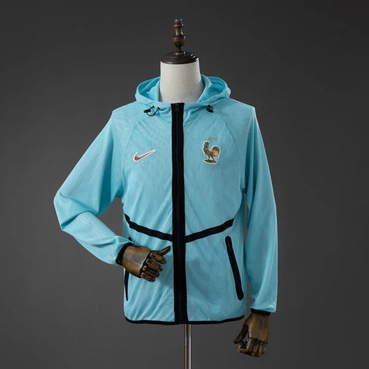 France Light Blue Windbreaker