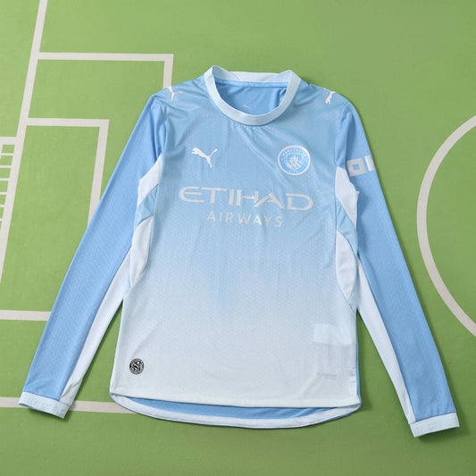 26/27 Manchester City Home Jersey (Long Sleeved)