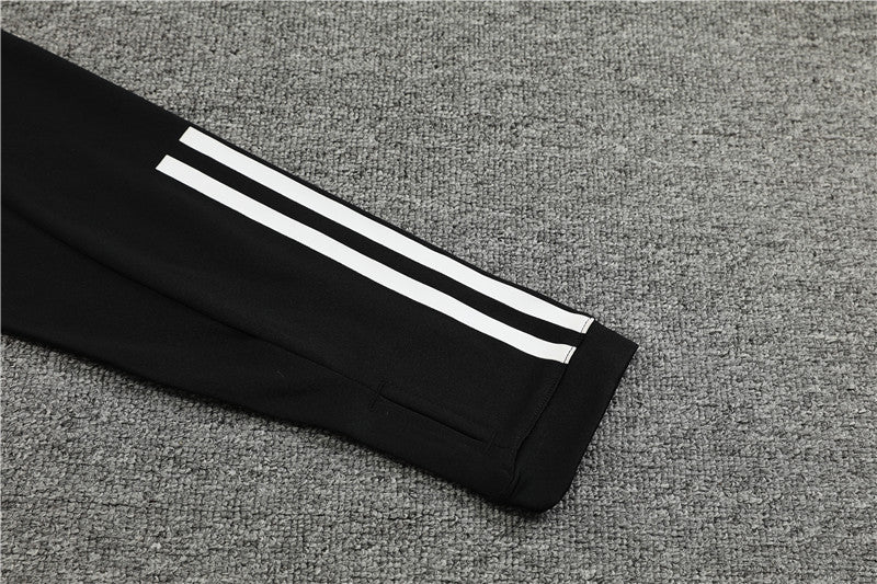 2024 Algeria Black 1/4 Zip Tracksuit