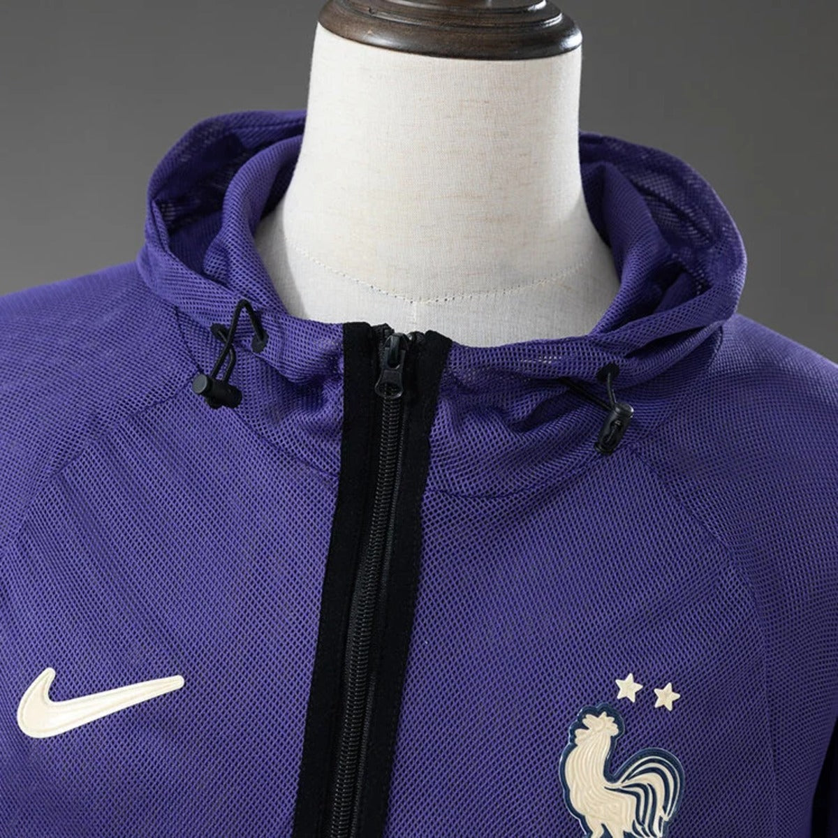 France Purple Windbreaker