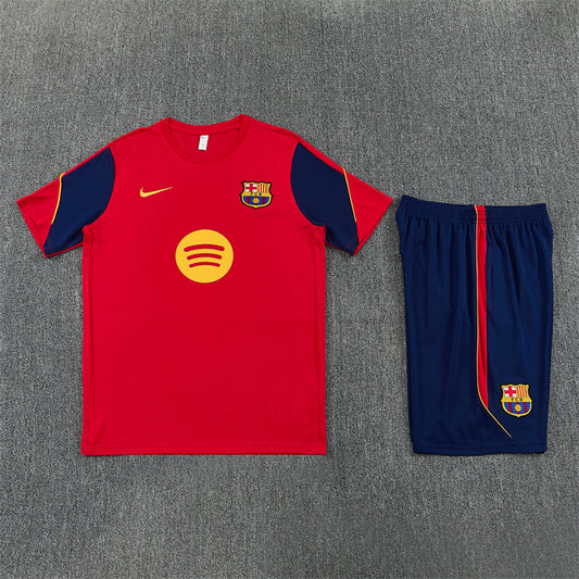 26/27 Barcelona Red/Blue Shorts Training Set
