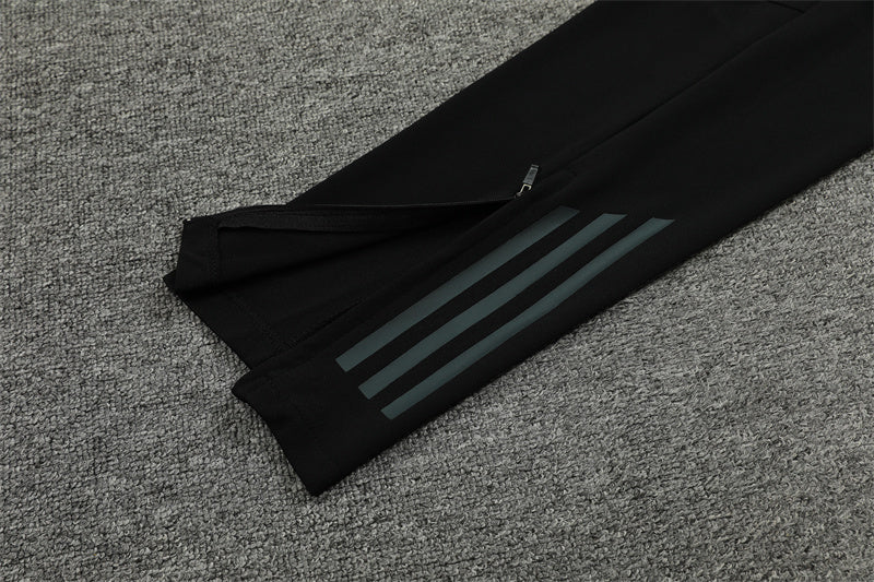 2025 Algeria Black 1/4 Zip Tracksuit
