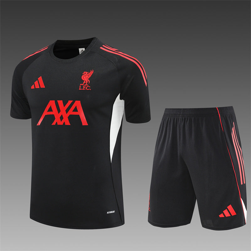 25/26 Liverpool Black Shorts Training Set