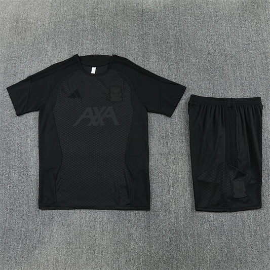 Liverpool Blacked Out Shorts Training Set