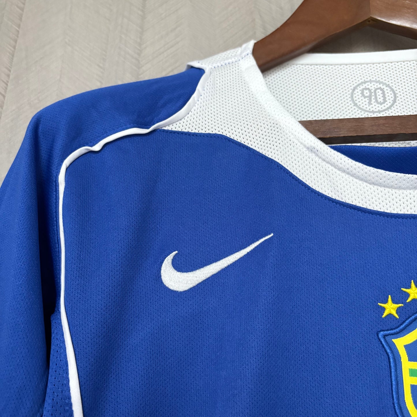 2004 Brazil Retro Away Jersey