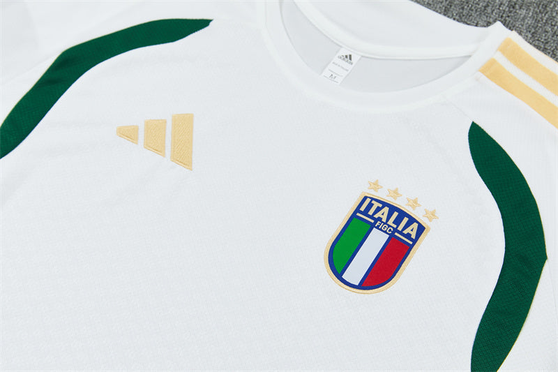 Italy White/Green Shorts Training Set