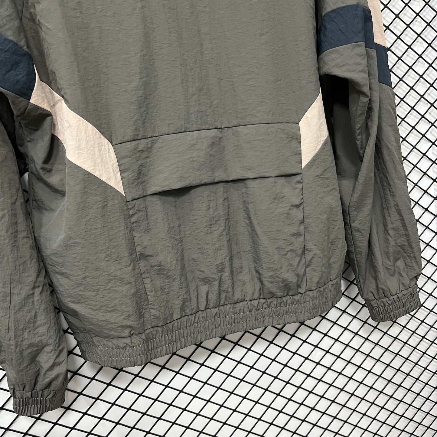 Real Madrid Grey Windbreaker