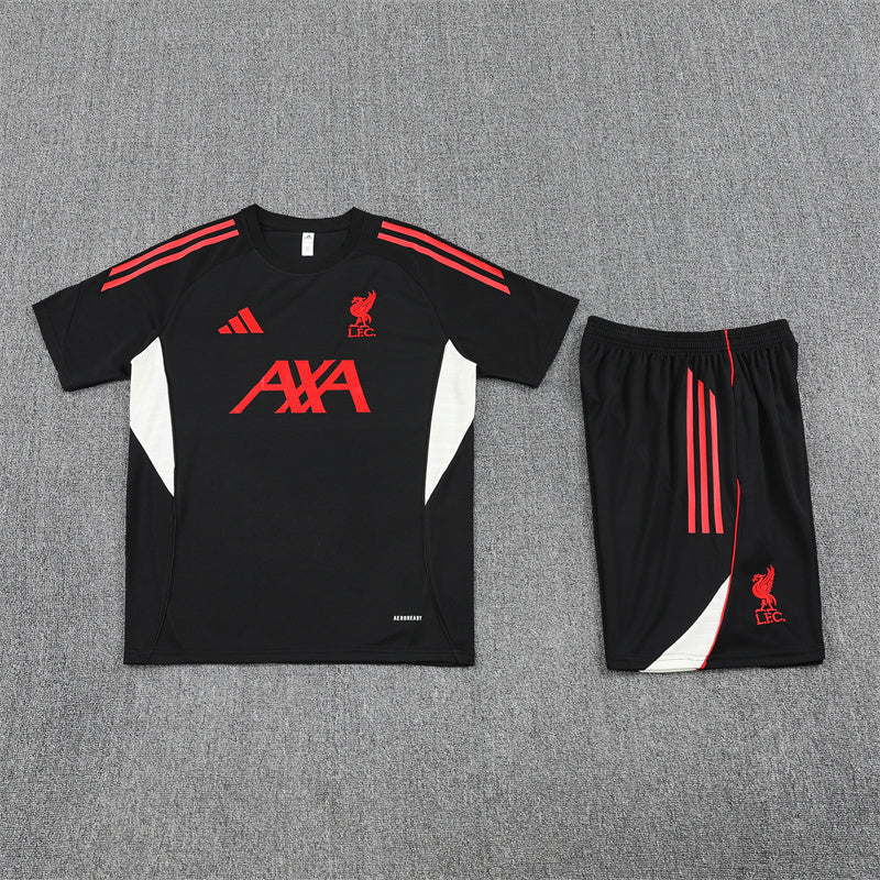 25/26 Liverpool Black Shorts Training Set
