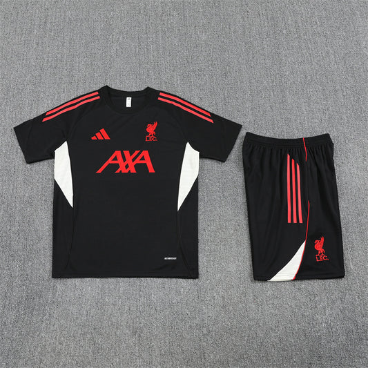 25/26 Liverpool Black Shorts Training Set