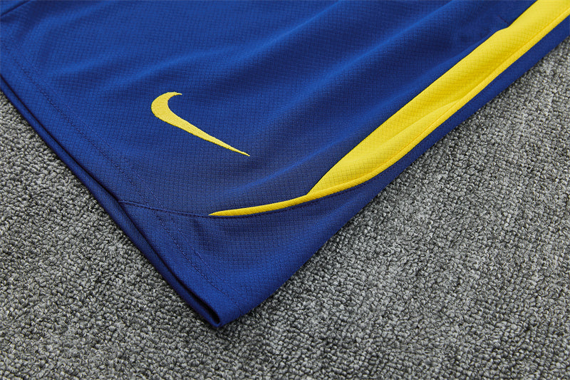 Brazil Blue/Yellow Shorts Training Set