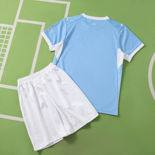 26/27 Manchester City Home Kids Kit