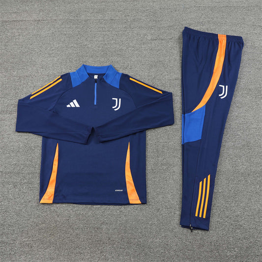 24/25 Juventus Blue 1/4 Zip Tracksuit