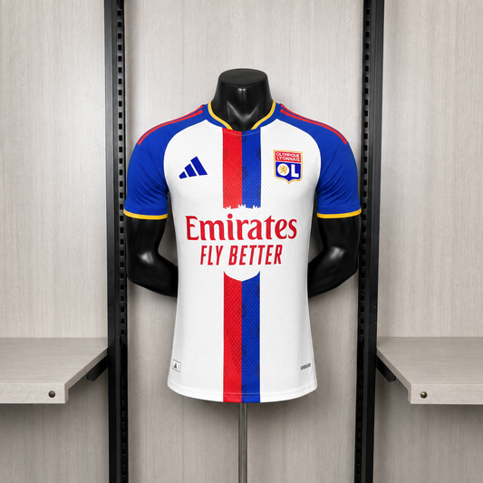 26/27 Olympic Lyon Home Jersey (Players Version)
