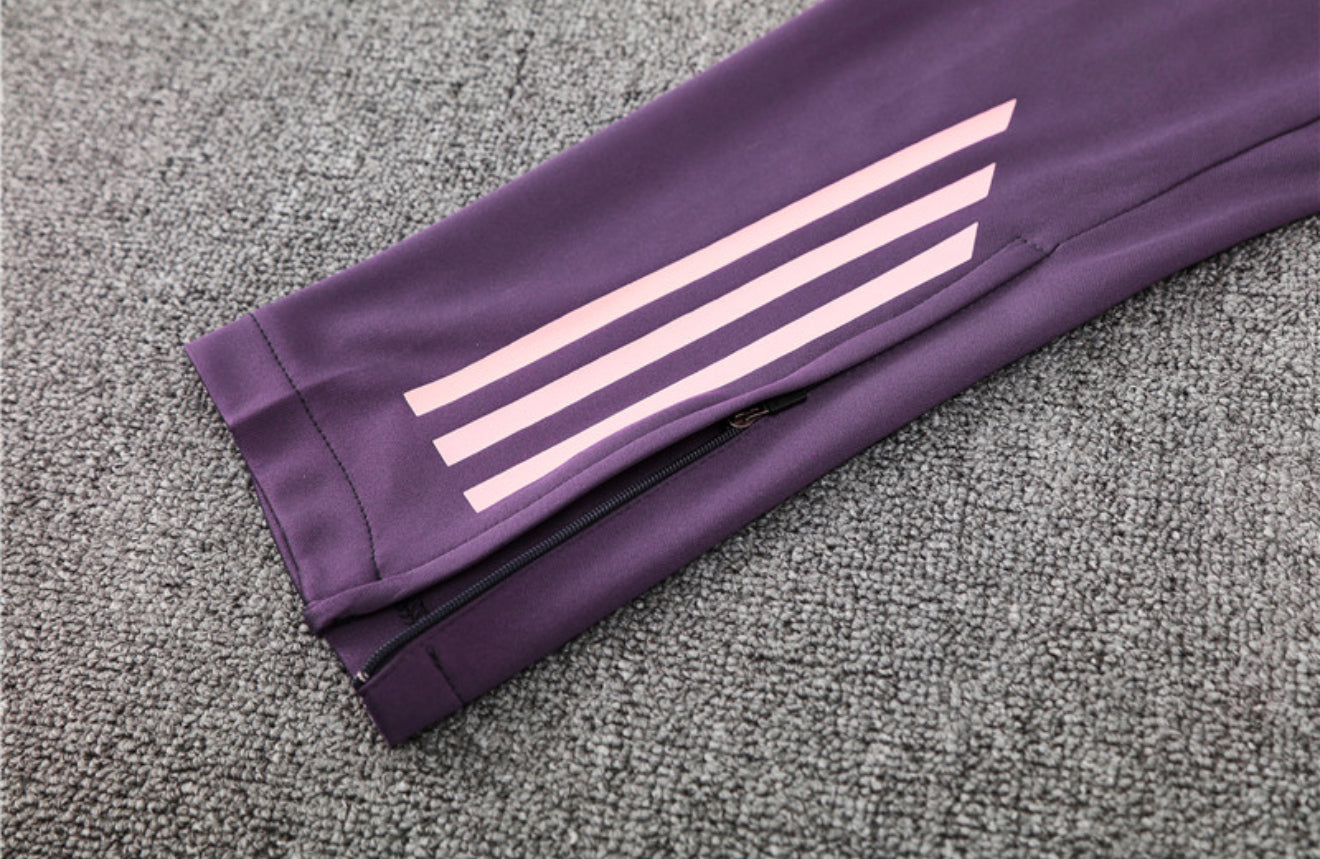 24/25 Arsenal FC Purple 1/4 Zip Tracksuit