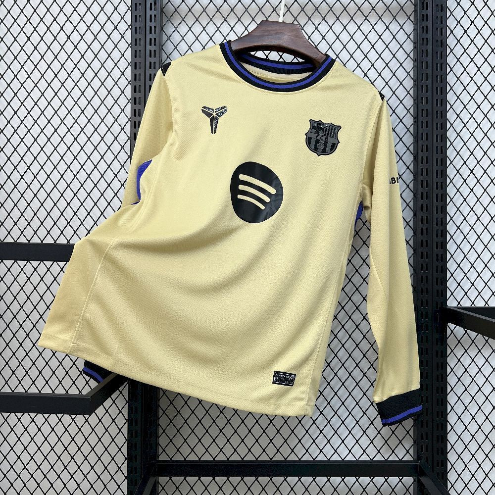 25/26 FC Barcelona Away Jersey (Long Sleeve)