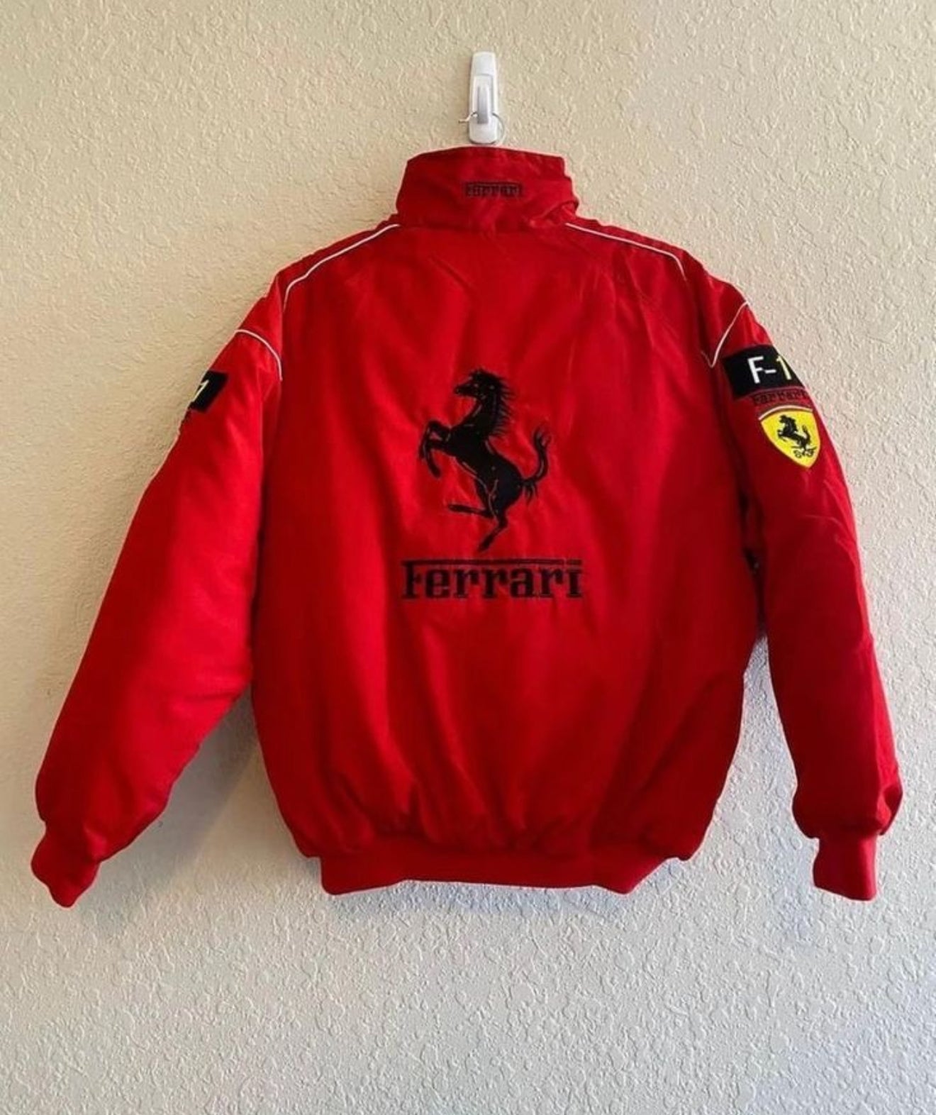 Ferrari Vintage F1 Racing Jacket (Red)