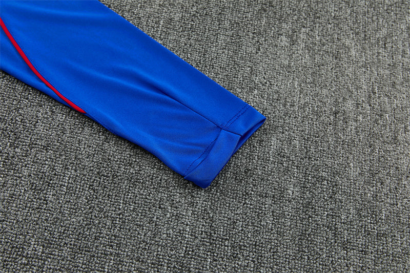 26/27 Chelsea FC White and Blue 1/4 Zip Tracksuit