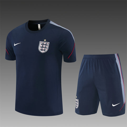 England Dark Blue Shorts Training Set