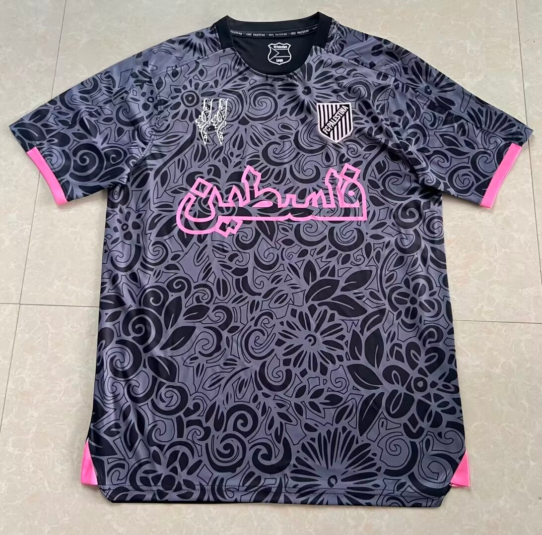 Pink And Black Palestine Jersey