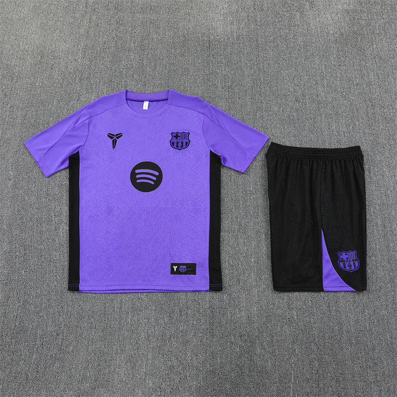 Barcelona x Kobe Bryant Purple Shorts Training Set