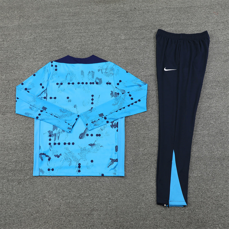 24/25 Chelsea FC Light Blue 1/4 Zip Tracksuit