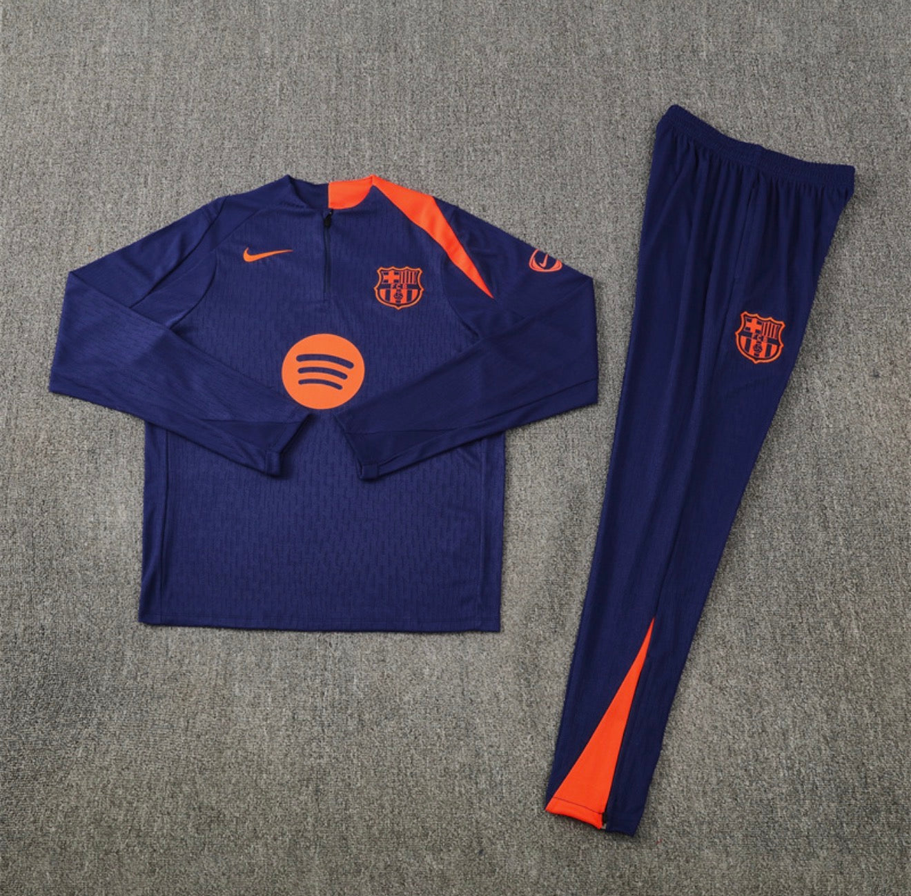 25/26 FC Barcelona Blue T90 Tracksuit