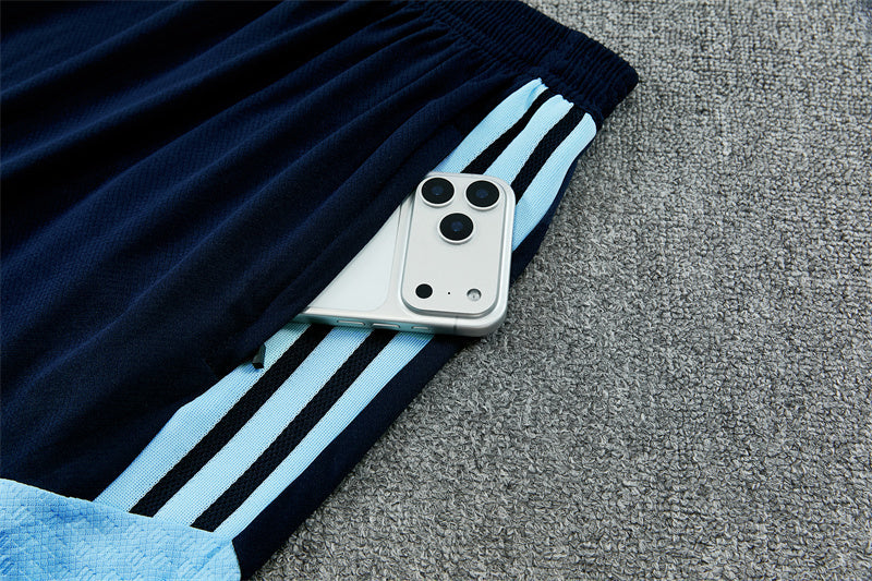 Argentina Dark Blue Shorts Training Set