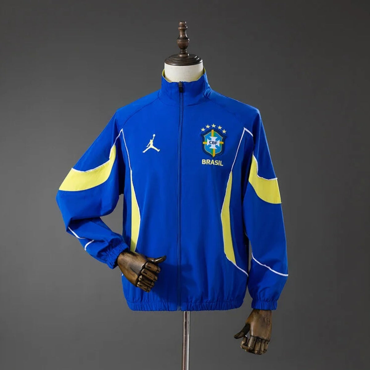 Brazil x Jordan Blue Windbreaker