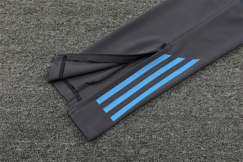 2025 Argentina Grey 1/4 Zip Tracksuit