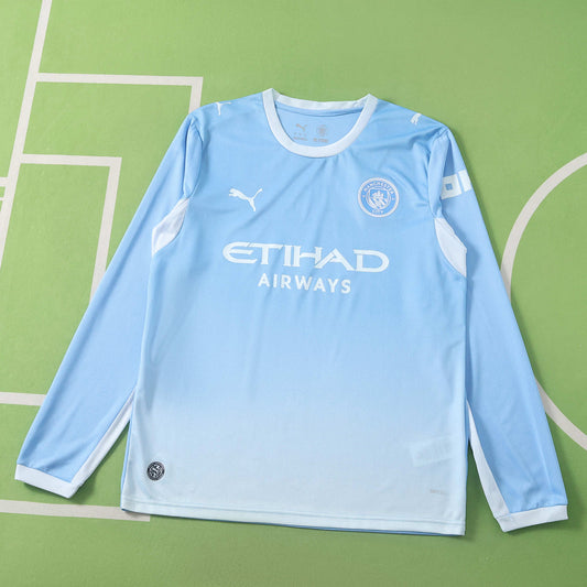 26/27 Manchester City Home Jersey (Long Sleeved)