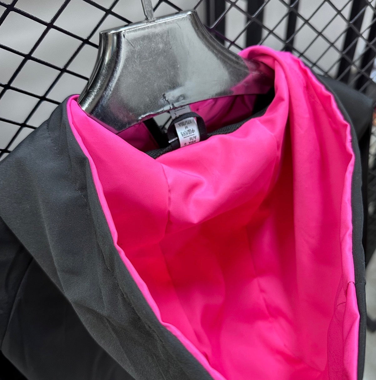 Chelsea Black And Pink Windbreaker