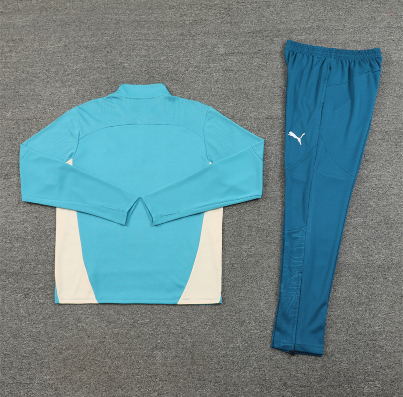 24/25 Marseille Blue 1/4 Zip Tracksuit