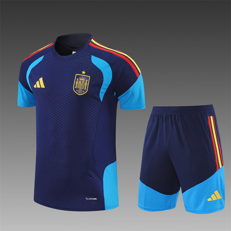 Spain Blue Shorts Training Set